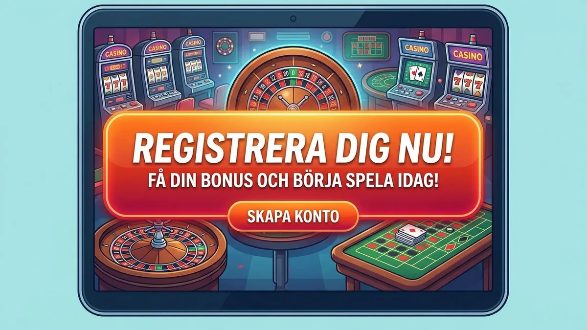 Registrera dig med bonus